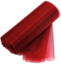 Valex Decor Organza tekercs 12cm x 10m - Bordó (CE12-91)