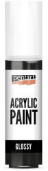  Fényes akrilfesték 20 ml fekete (122)