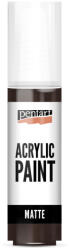  Matt akrilfesték 20 ml sötétbarna (87)
