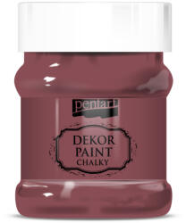  Dekor krétafesték 230 ml burgundi vörös (21487)