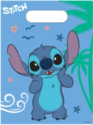 Procos Disney Lilo és Stitch, A csillagkutya Angel műanyag ajándéktasak, ajándékzacskó 6 db-os (PNN98250)
