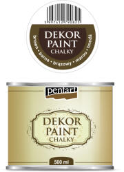  Dekor krétafesték 500 ml barna (25236)