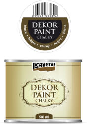  Dekor krétafesték 500 ml fekete (22726)