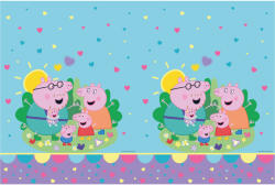 Procos Peppa malac With Love műanyag asztalterítő 120x180 cm (PNN98422)