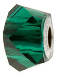 Swarovski BeCharmed Helix Bead- Swarovski gyöngy- Emerald