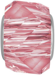 Swarovski BeCharmed Helix Bead- Swarovski gyöngy- Blush Rose