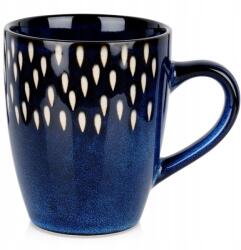 Siaki Collection Kerámia Bögre Sötétkék Kávé Tea Nagy Füllel Modern (4901646243362)