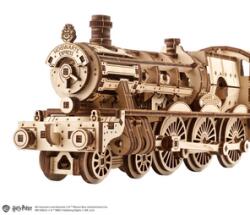 UGears Puzzle 3D, Hogwarts Express, Ugears, lemn, 504 piese