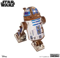 UGears Puzzle 3D, R2-D2, Ugears, lemn, 315 piese