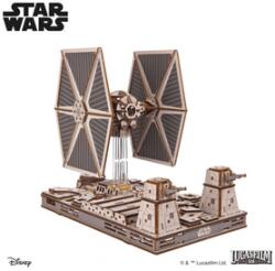 UGears Puzzle 3D, TIE Fighter, Ugears, lemn, 400 piese