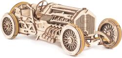UGears Puzzle 3D, U-9 Grand Prix Car, Ugears, lemn, 348 piese