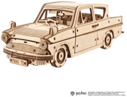 UGears Puzzle 3D, Flying Ford Anglia, Ugears, lemn, 246 piese