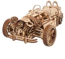 UGears Puzzle 3D, Three-wheeler UGR-S, Ugears, lemn, 457 piese
