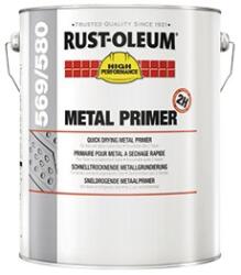 Rust-Oleum Grund Metal Uscare Rapida, Antirugina, Anticoroziv Gri Deschis 580 5 Litri (580.5)