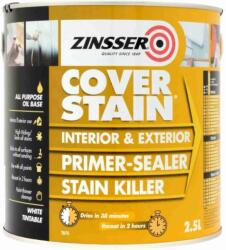 Zinsser Amorsa Antipete, Zinsser Cover Stain, 2.5 Litri (856.BE.2.5)