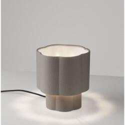 Nova Luce Veioza, Lampa de masa cu abajur textil gri BLOOSY (NVL-9061102)