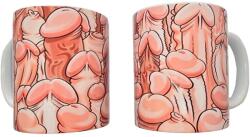  Чаша с цветни пениси, забавен еротичен дизайн - Color Penis Mug 370ml (D-244778)