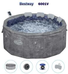 Bestway Надуваемо джакузи Bestway 6001V Carrara Smart AirJet 6, 170x65 см (6001V Carrara Smart AirJet 6)