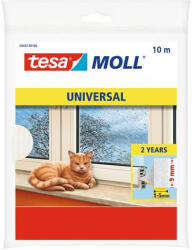 TESA Ajtó- és ablaktömítő habszivacs, 9 mm x 10 m, TESA "tesamoll® (05452-00100-03)