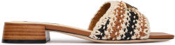 Karl Lagerfeld Sandale Petalo Ii Crochet Signia KL80701C k12-white knit textile w/tan (KL80701C k12-white knit textile w/tan)