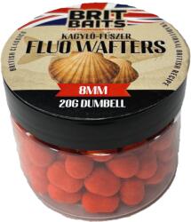 BritBaits Fluo Wafters Dumbell Kagyló-Fűszer 8mm