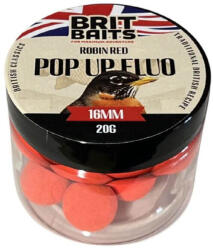 BritBaits Pop Up Fluo Robin Red 16 mm