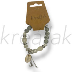  Fehér márvány kagylós karkötő