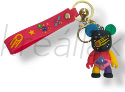  Színes figura kulcstartó