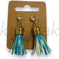  Kígyóbőr mintás fülbevaló