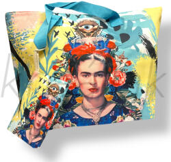  Frida Khalo türkizkék strandtáska