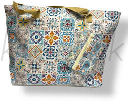 J. S ONDO Sárga bohém mintás strandtáska