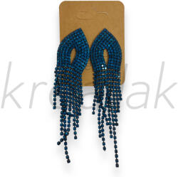  Kék köves fülbevaló - kreallak - 3 800 Ft