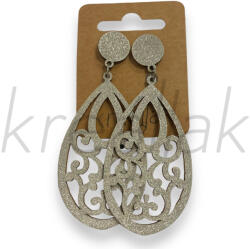  Fa csillámos fülbevaló