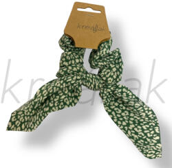  Sárga ocelot mintás masni hajgumi