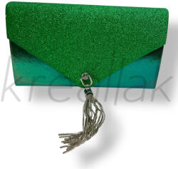 Jessica Zöld csillogós alkalmi táska