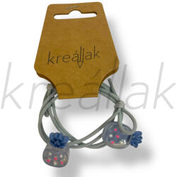  Kék ananász hajgumi szett