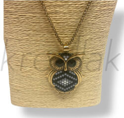  Arany baglyos nyaklánc