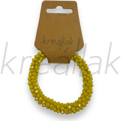  Sárga apró gyöngyös karkötő