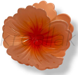  Narancssárga hibiszkusz hajcsat