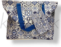 J. S ONDO Királykék bohém mintás strandtáska