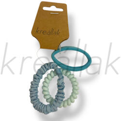  Kékes hajgumi szett