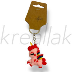  Pink unikornis kulcstartó