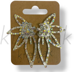  Ezüst színű köves fülbevaló - kreallak - 1 400 Ft