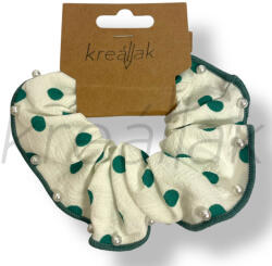  Zöld pöttyös hajgumi