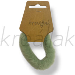  Zöld szőr hajgumi