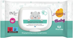 JimJams baby nedves popsitörlőkendő illatmentes 52 db - freefrom
