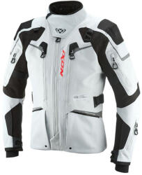  IXON ODIN vízálló férfi motoros kabát | LIGHT GREY/BLACK