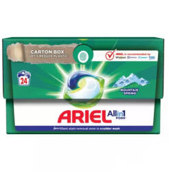Ariel Active mosókapszula fehér ruhákhoz 24 db-os