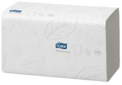Tork Kéztörlő 2 rétegű Z hajtogatású 250 lap/csomag 15 csomag/karton Soft Singlefold H3 Tork_290163 fehér (TORK290163) - toptoner