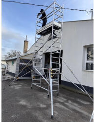 CAGSAN HASZNÁLT CAGSAN gurulóállvány Protube F360 - Munkamagasság: 5, 65 m (CAGF360)